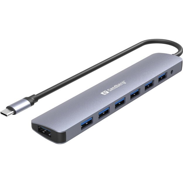 Sandberg - USB-C to 7 x USB 3.0 Hub