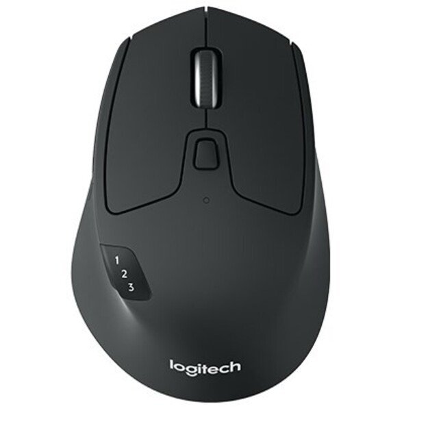 Logitech - M720 Triathlon Bluetooth Optical Black