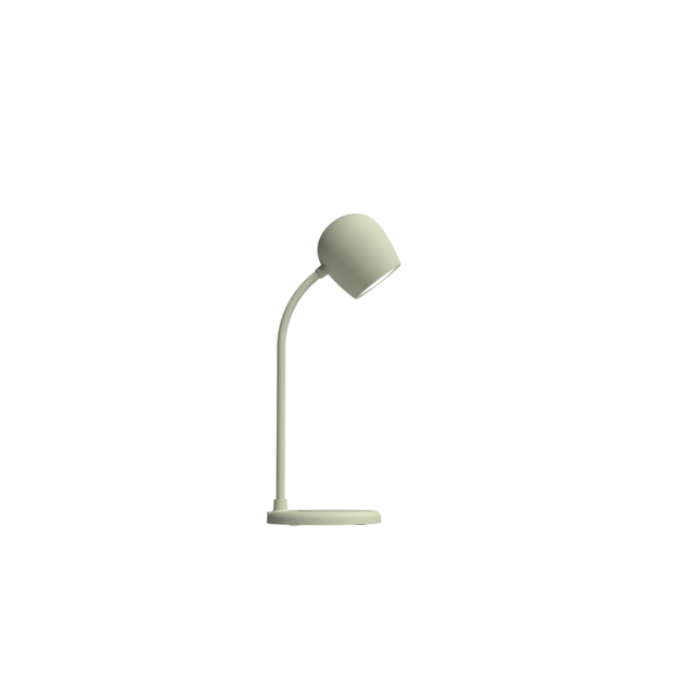 Kreafunk - Ellie - Lamp with wireless charger - Dusty Olive (KFEW08)