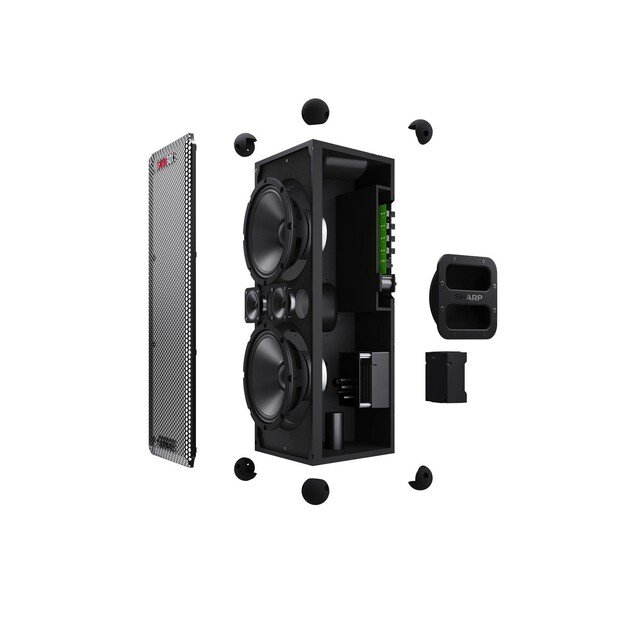 Sharp - SumoBox CP-LS100 - High Performance Portable Speaker