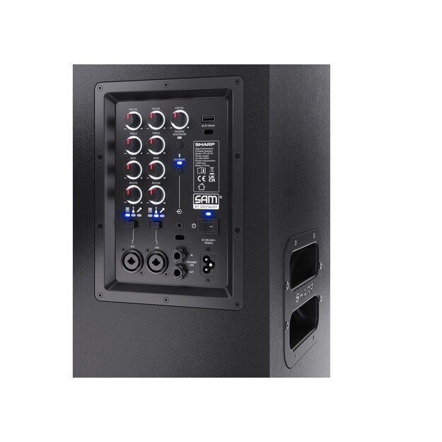 Sharp - SumoBox CP-LS100 - High Performance Portable Speaker