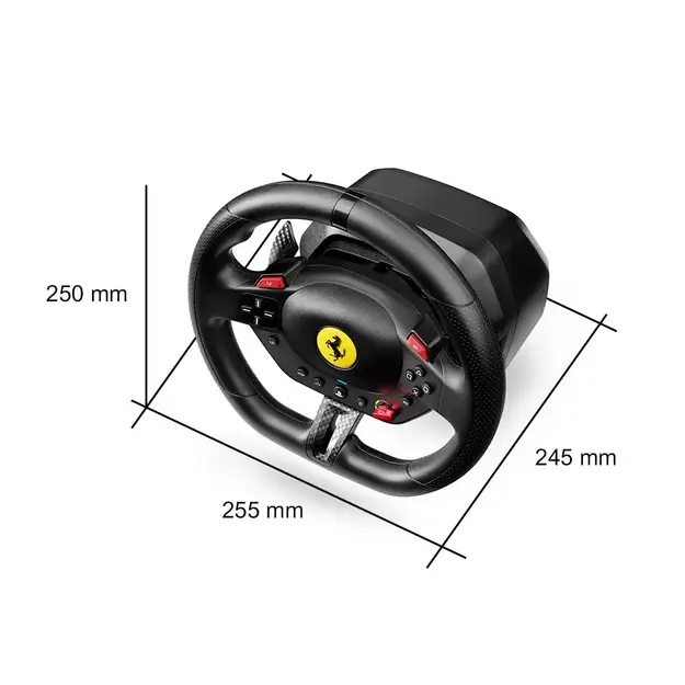 Thrustmaster T98 Ferrari 296 GTB  Racing Wheel for PS5, PS4, PC