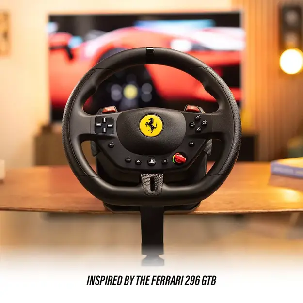 Thrustmaster T98 Ferrari 296 GTB  Racing Wheel for PS5, PS4, PC