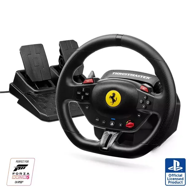 Thrustmaster T98 Ferrari 296 GTB  Racing Wheel for PS5, PS4, PC