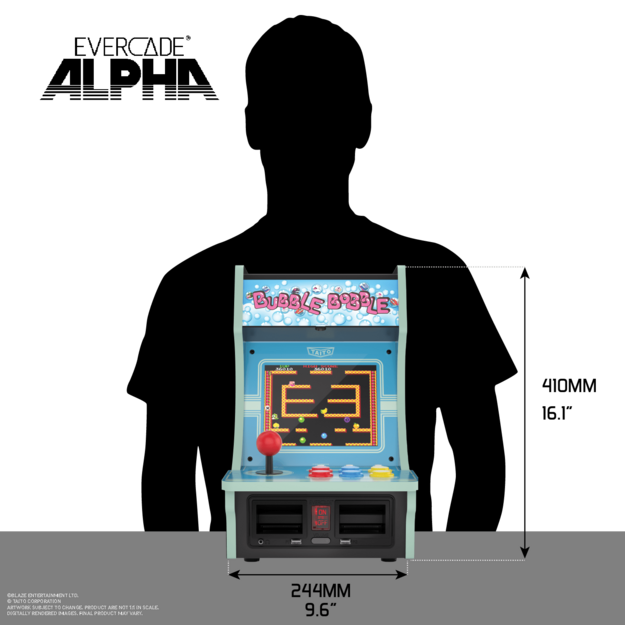 Evercade Alpha Taito Bartop Arcade