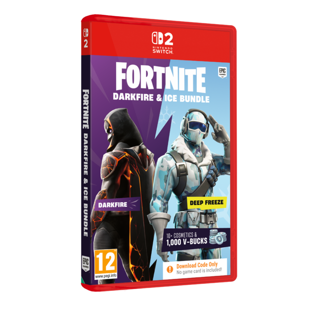 Fortnite Darkfire and Ice Bundle (Code in a Box)