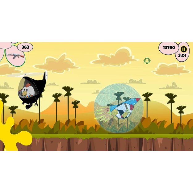 Chicken Range Game - (Code in Box) with Rifle Bundle