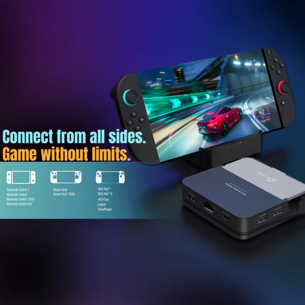 J5create - Omni Side Dock For NSW2 And Steam Deck