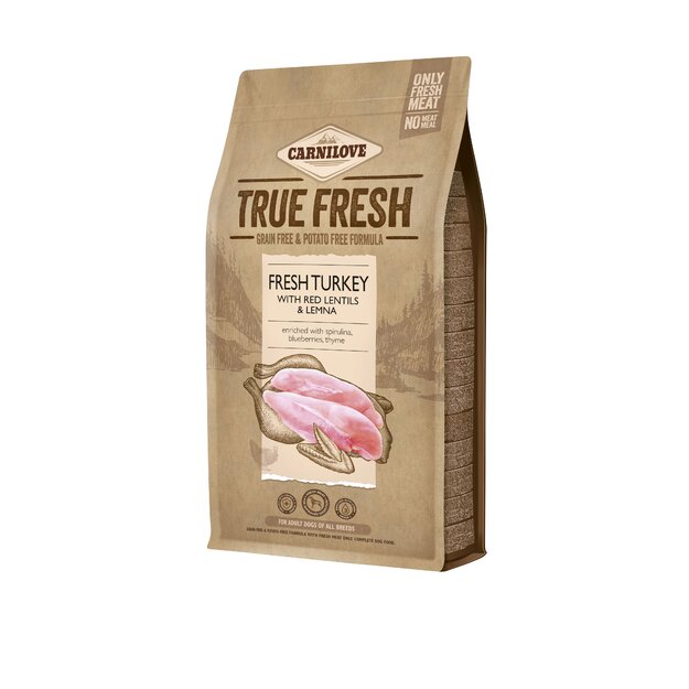 Carnilove - Dogfood - True Fresh Adult Dogs Turkey - 11,4kg