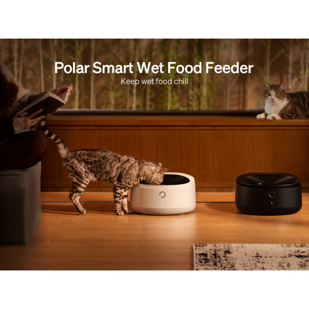 Petlibro - POLAR Wet Food Feeder - White