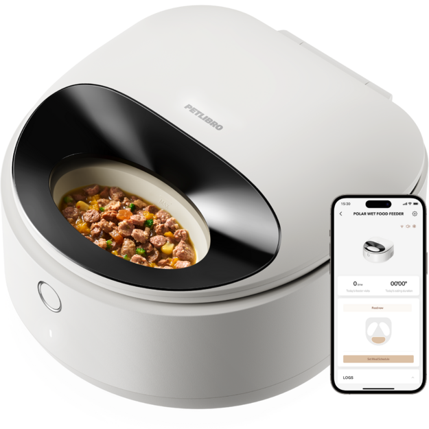 Petlibro - POLAR Wet Food Feeder - White