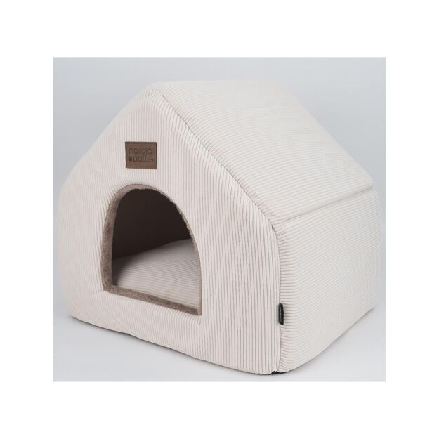Nordic paws - Elva Cat Cave - Beige/Brown - 46 x 43 x 42 cm