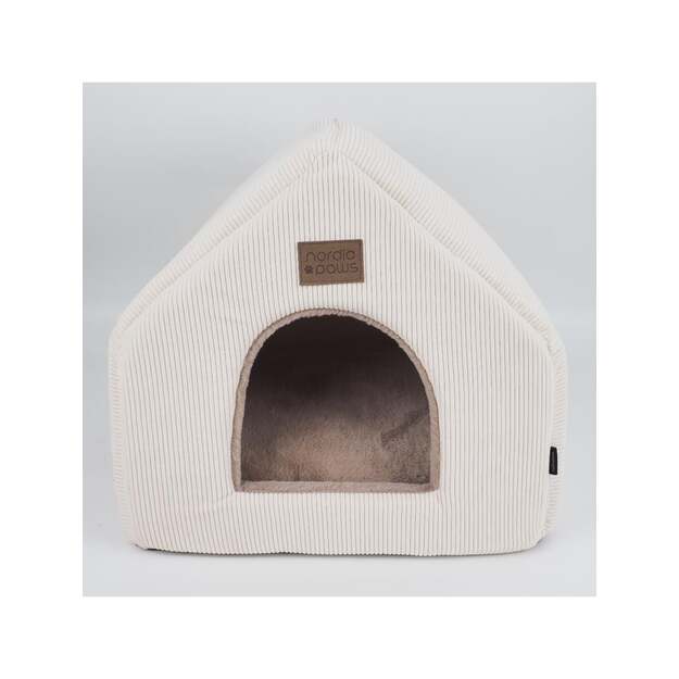 Nordic paws - Elva Cat Cave - Beige/Brown - 46 x 43 x 42 cm
