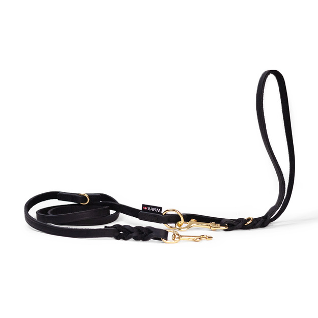 WalkFit - Walk'it Tracking Leash - Black - 12mm 220cm