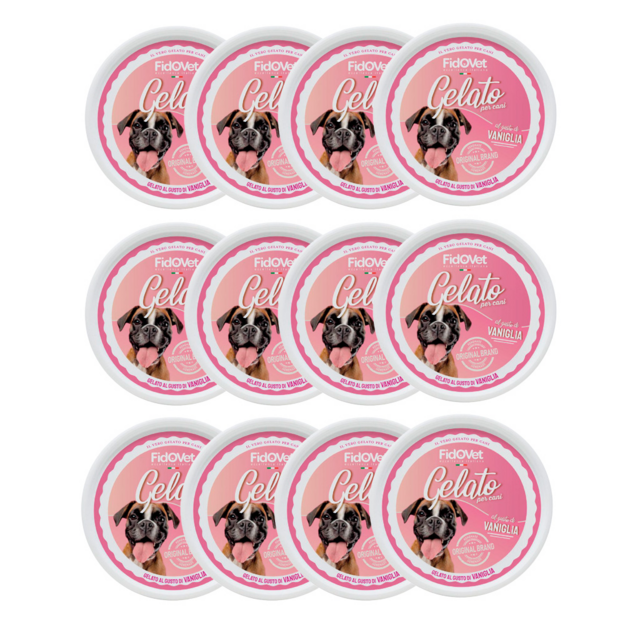 Fidovet - Gelato - Vanila - ice treat is a perfect way to pamper your dog