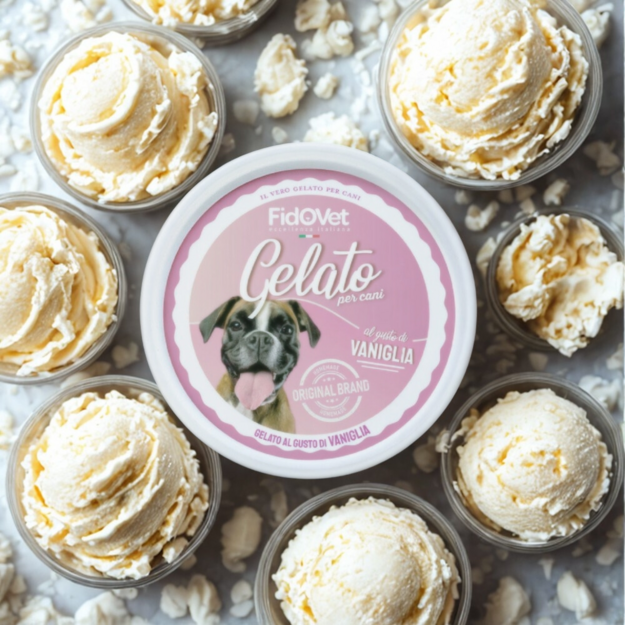 Fidovet - Gelato - Vanila - ice treat is a perfect way to pamper your dog