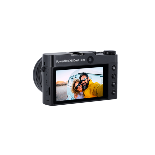 Rollei - Powerflex 8X Dual Lens Digital Camera