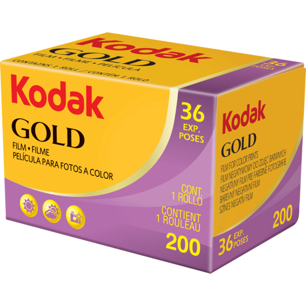 Kodak - 135 Gold 200 Boxed 36x1 - Film