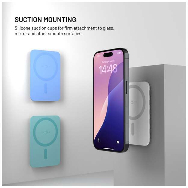 FIXED - MAGMATE MagSafe holder with suction cups