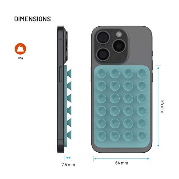 FIXED - MAGMATE MagSafe holder with suction cups