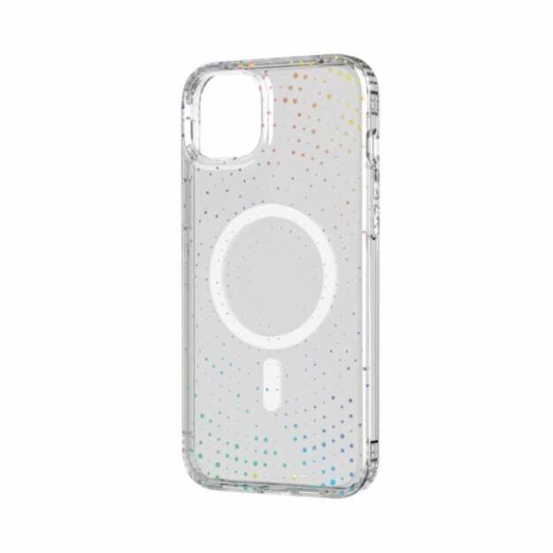 Tech21 - Evo Sparkle MagSafe - iPhone 14 Plus - Clear