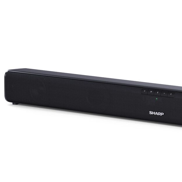 Sharp - 2.0 Slim Soundbar HT-SB110 Black