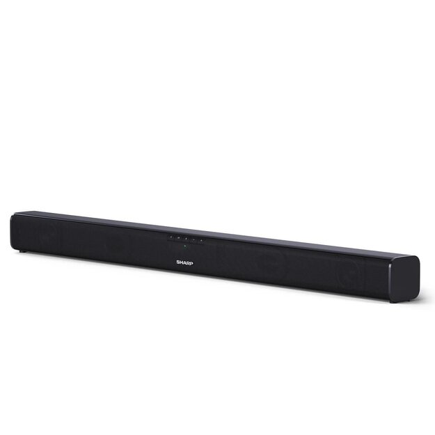Sharp - 2.0 Slim Soundbar HT-SB110 Black