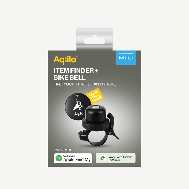 Aqiila - Tagbird - Item Finder + Bike Bell (1-pack)