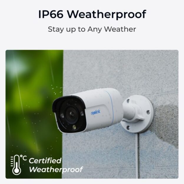 Reolink – P330 (RLC-810A) 4K UHD Outdoor PoE Camera 256GB – White