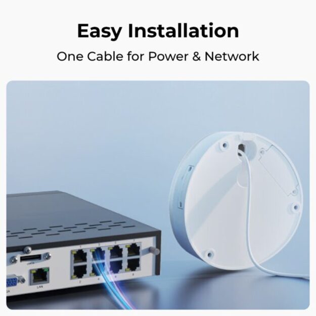 Reolink – P330 (RLC-810A) 4K UHD Outdoor PoE Camera 256GB – White