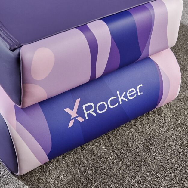 X-Rocker - Video Rocker Gaming Floor Chair - Lava Pink