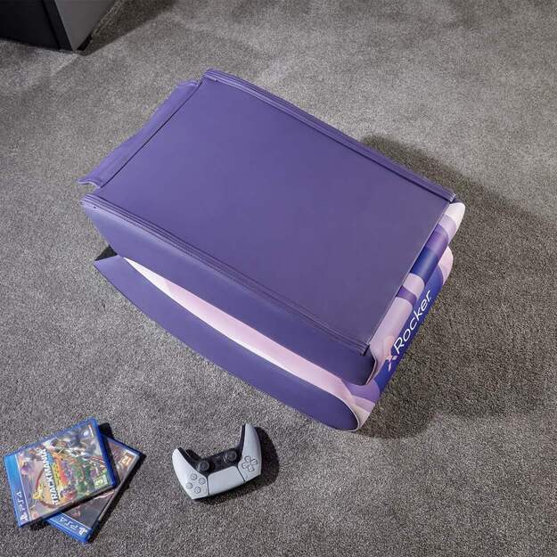 X-Rocker - Video Rocker Gaming Floor Chair - Lava Pink