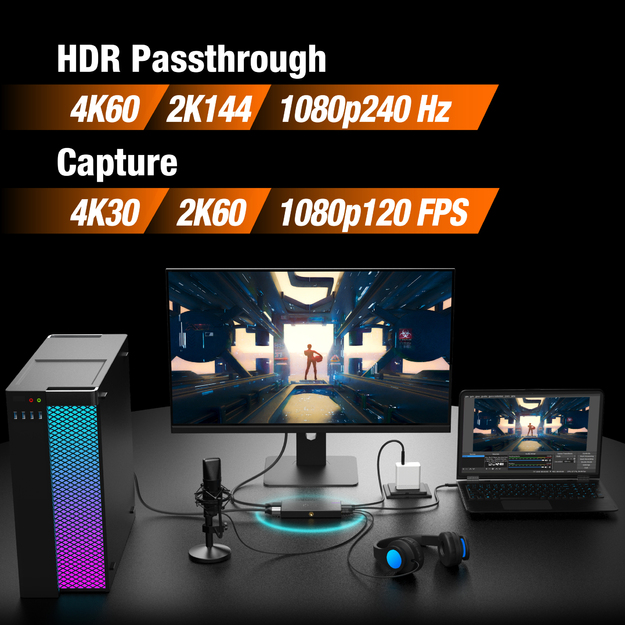 J5create - 4K Game Capture Station