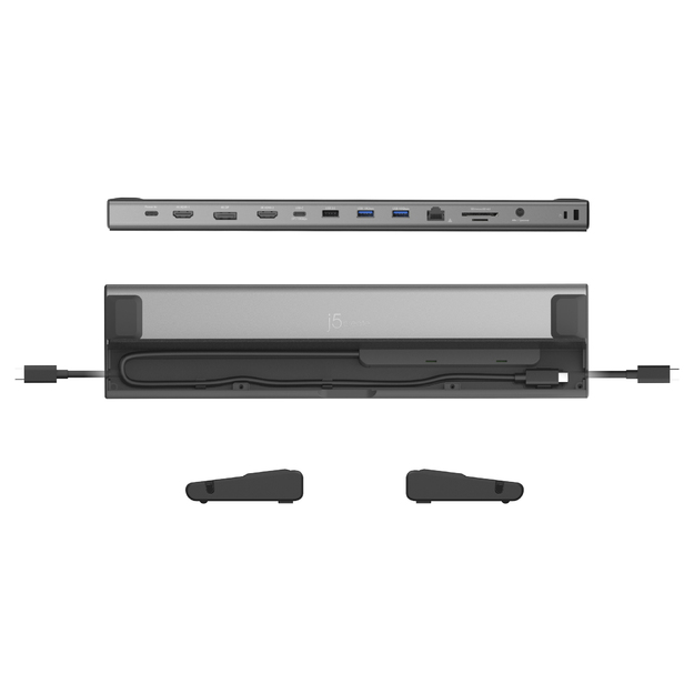 J5create - USB4 Triple 4K Display Docking Station