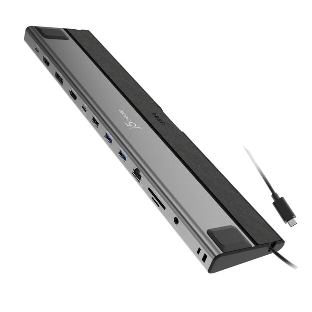 J5create - USB4 Triple 4K Display Docking Station