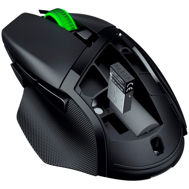 Razer - Basilisk V3 X HyperSpeed - Wireless Ergonomic Gaming Mouse