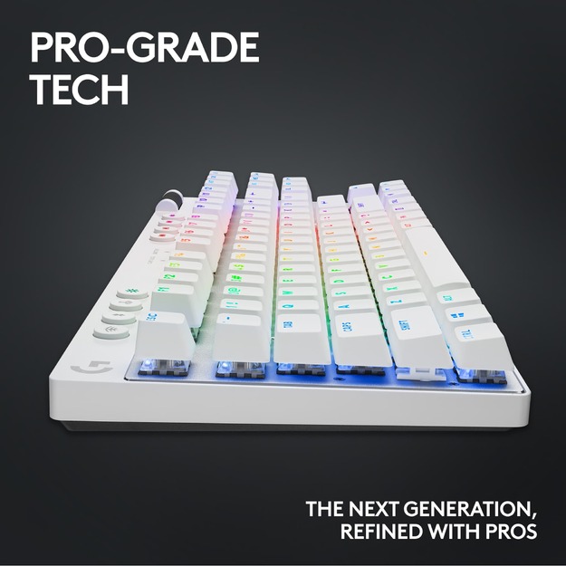 Logitech - G PRO X TKL Lightspeed - Tactile - Nordisk