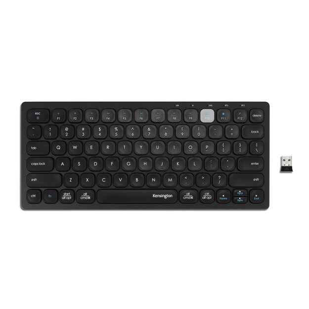 Kensington - Multi-Device Dual Wireless Compact Keyboard (Nordic)