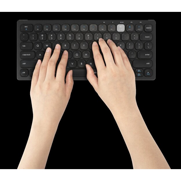 Kensington - Multi-Device Dual Wireless Compact Keyboard (Nordic)
