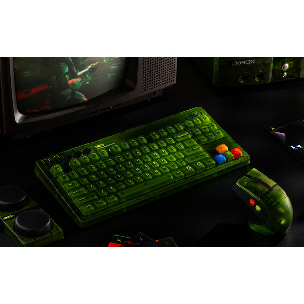 8BitDo - Retro 108 Mechanical Keyboard - Xbox Edition