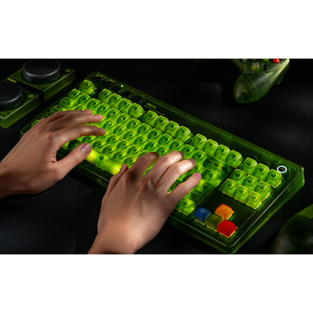 8BitDo - Retro 108 Mechanical Keyboard - Xbox Edition