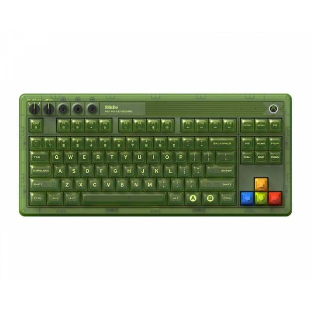 8BitDo - Retro 108 Mechanical Keyboard - Xbox Edition