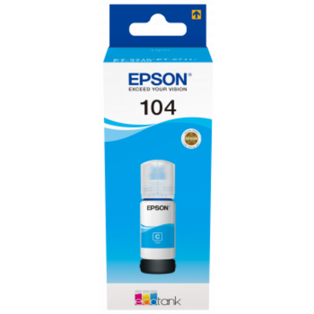Epson - T104 Magenta EcoTank Bottle