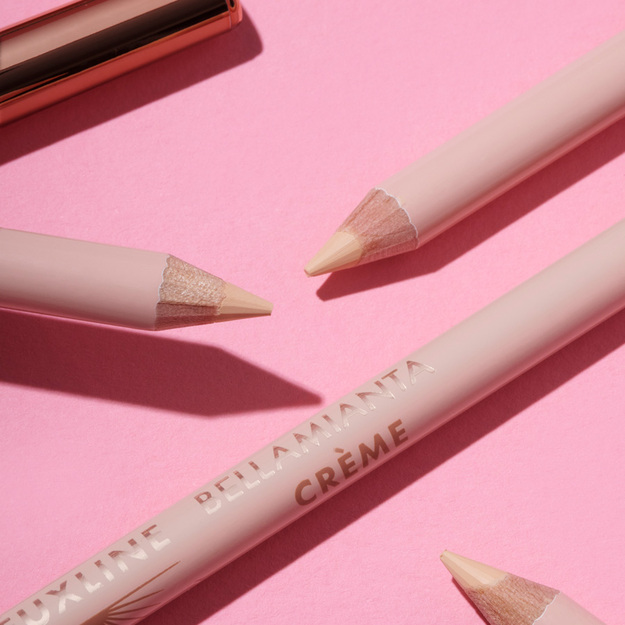 Bellamianta - Deuxline 2 in 1 Eyeliner Pencil - Cream and Brown - 1.6g