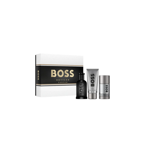 Hugo Boss - Bottled Parfum EDP 100 ml + Showergel 100 ml + Deostick 75 ml - Giftset