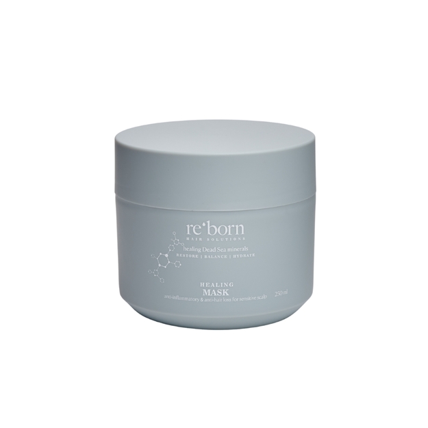 ReBorn - Healing Black Mud Mask - Black - 250 ml