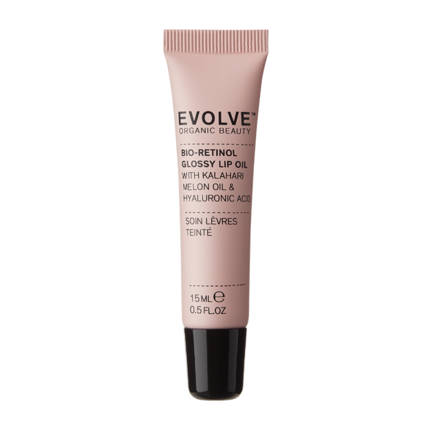 Evolve Beauty - Bio-Retinol Glossy Lip Oil 15 ml - Soft Pink