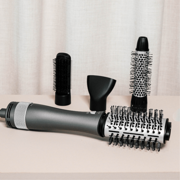 GLAM By Irina - GLAM Hot Air Brush - Black and Grey