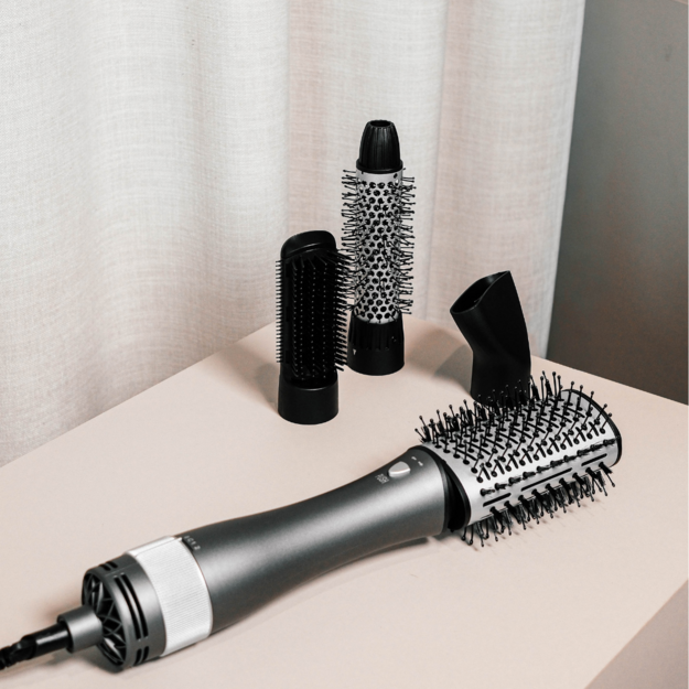 GLAM By Irina - GLAM Hot Air Brush - Black and Grey