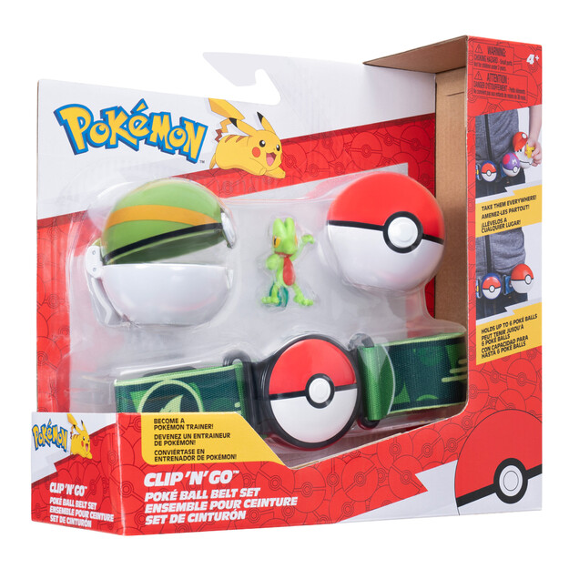 Pokémon - Clip N Go Belt Set Treecko (PKW4170)